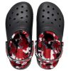 Crocs Classic Lined Camo Clog “Zwart & Rood” 208047-063