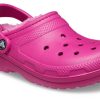 Crocs Classic Lined Clog Sports Unisex Paars Rode Sandalen 203591-6SV Crocs Classic Lined Clog Sports Unisex Paars Rode Sandalen 203591-6SV