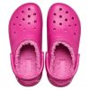 Crocs Classic Lined Clog Sports Unisex Paars Rode Sandalen 203591-6SV Crocs Classic Lined Clog Sports Unisex Paars Rode Sandalen 203591-6SV
