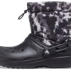 Crocs Classic Lined Neo Puff Tie Dye Boots “Zwart Wit” 207328-001