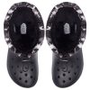 Crocs Classic Lined Neo Puff Tie Dye Boots “Zwart Wit” 207328-001