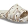 Crocs Classic Marbled Sandalen “Wit Bruin” 206879-2Y3