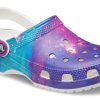 Crocs Classic Pattern Wit Paarse Sandalen “Wit Paars” 206565-14N