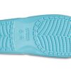 Crocs Classic Platte Sandalen Unisex Denim Blauw 206121-4ST