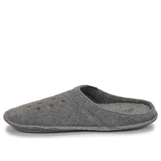 Crocs Classic Slipper Casual Thicken Stay Warm Schoen Unisex Grijs 203600-00Q