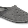 Crocs Classic Slipper Casual Thicken Stay Warm Schoen Unisex Grijs 203600-00Q