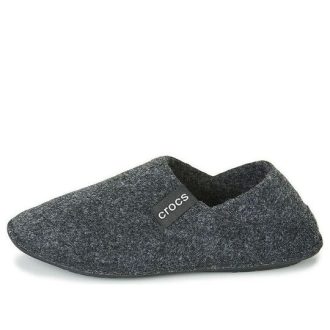 Crocs Classic Slipper Soft Sole Unisex Zwarte Pantoffels 205837-060
