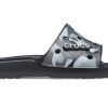 Crocs Classic Slippers Camouflage Zwart Unisex 207280-001