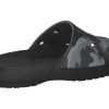 Crocs Classic Slippers Camouflage Zwart Unisex 207280-001
