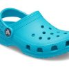 Crocs Classic Small Crocs Outdoor Beach Sports Big Boys Blauwe Sandalen 204536-4SL