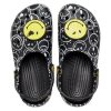 Crocs Classic Smiley World Clogs “Zwart Wit” 207971-0C4