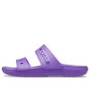 Crocs Classic Soft Sole Cozy Flat Heel Sportpantoffels Unisex Paars 206761-518