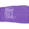 Crocs Classic Soft Sole Cozy Flat Heel Sportpantoffels Unisex Paars 206761-518