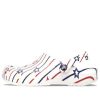 Crocs Classic Stars and Stripe Clog “Wit Multi” 208877-94S