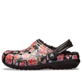 Crocs Classic Stay Warm Cozy Sports Unisex Zwart Rood Sandalen “Zwart Rood” 205324-643
