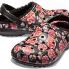 Crocs Classic Stay Warm Cozy Sports Unisex Zwart Rood Sandalen “Zwart Rood” 205324-643