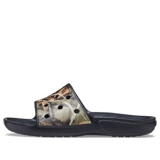 Crocs Classic Stijlvolle Sportpantoffels Unisex Zwart Bruin 206521-001