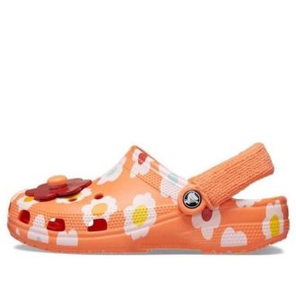 Crocs Classic Terry Cloth Clogs “Oranje” 208892-84A