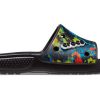 Crocs Classic Tie-Dye Graphic Slide “Zwart” 206520-988