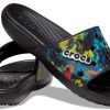 Crocs Classic Tie-Dye Graphic Slide “Zwart” 206520-988