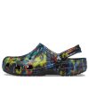 Crocs Classic Tie Dye Pattern Crocs Beach Unisex Denim Blue Sandalen 205453-4SW