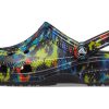 Crocs Classic Tie Dye Pattern Crocs Beach Unisex Denim Blue Sandalen 205453-4SW
