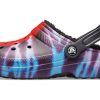 Crocs Classic Tie Dye Stay Warm Cozy Crocs Sportpantoffels Unisex Paars Rood 206341-988