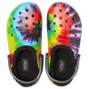 Crocs Classic Tie Dye Stay Warm Cozy Crocs Sportpantoffels Unisex Paars Rood 206341-988