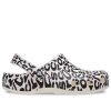 Crocs Classic Warped Logo Clogs “Wit Zwart” 210805-100