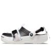 Crocs Classic Zip Tie Buckle Clogs “Zwart Wit” 208127-066