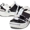 Crocs Classic Zip Tie Buckle Clogs “Zwart Wit” 208127-066