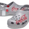 Crocs Coca Cola x Crocs Crossover Light X Outdoor Flat Heel Casual Sports Unisex Grijze Sandalen 207220-030