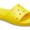 Crocs Cozy antislip sportpantoffels unisex geel 206121-7C1