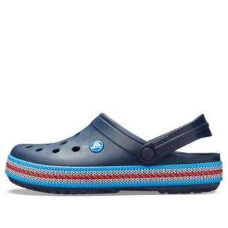 Crocs Crocband Beach Diepblauwe Sandalen 205889-410