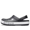 Crocs Crocband Bold Logo Clog Zwarte Unisex Sandalen 206021-02G