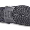 Crocs Crocband Bold Logo Clog Zwarte Unisex Sandalen 206021-02G
