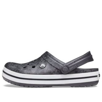 Crocs Crocband Clogs “Grijs Zwart” 206474-02W