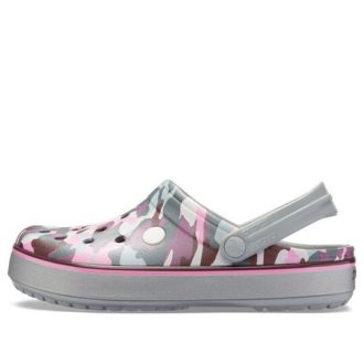 Crocs Crocband Graphic III Clogs “Grijs Roze” 205834-0GF