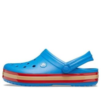Crocs Crocband Hyper Shine Clog Blauwe Sandalen 206379-4KJ