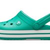 Crocs Crocband lichtgewicht slijtvaste unisex groene sandalen 11016-3TL