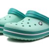 Crocs Crocband lichtgewicht slijtvaste unisex mintgroene sandalen 11016-3R6