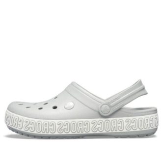 Crocs Crocband Logo Mania Beach Grijze Sandalen 205914-00J