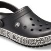 Crocs Crocband Logo Mania Beach Zwarte Sandalen 205914-066