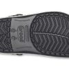 Crocs Crocband Logo Mania Beach Zwarte Sandalen 205914-066