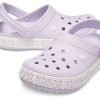 Crocs Crocband Logo Mania-klompen “Lila” 205914-549