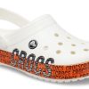 Crocs Crocband Logo Motion Clog Unisex Wit Oranje Sandalen “Wit Oranje” 206381-127