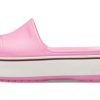 Crocs Crocband Platform Slide Dikke Zool Roze Pantoffels 205631-6QF