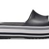 Crocs Crocband Platform Slides “Zwart Grijs Wit” 205693-001