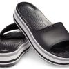 Crocs Crocband Platform Slides “Zwart Grijs Wit” 205693-001