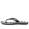 Crocs Crocband Printed Flip-Flops Zwart Wit 205943-066